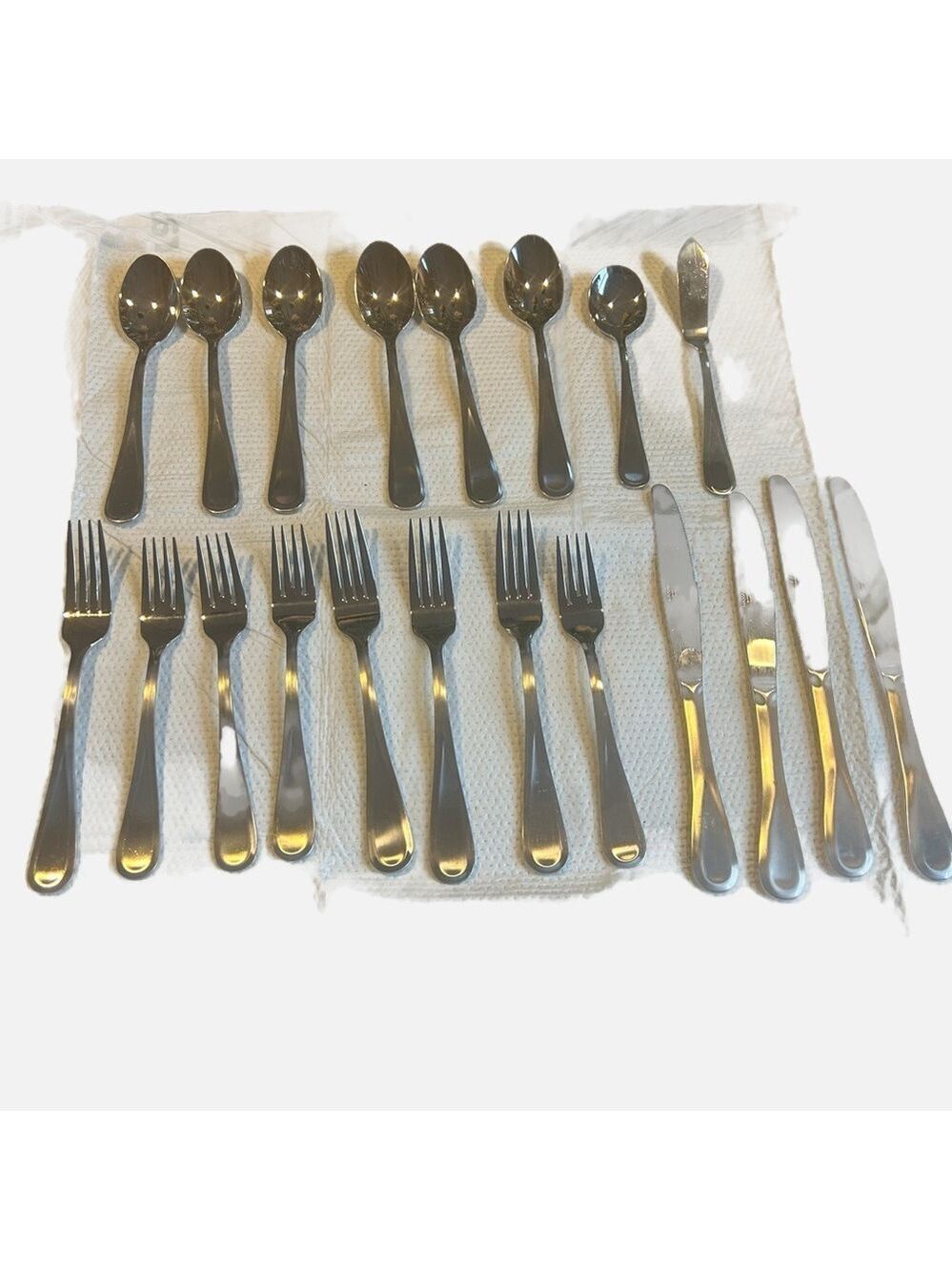 Mikasa Bravo Stainless Steel Flatware Set of 20